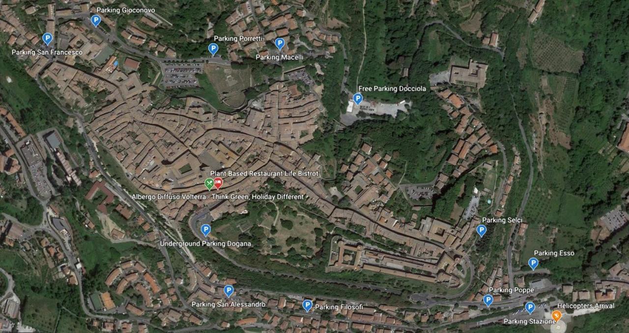 Residenza Storica Palazzo Ricciarelli Villa Volterra Luaran gambar